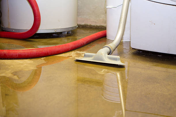 Water damage restoration process in North York, PA